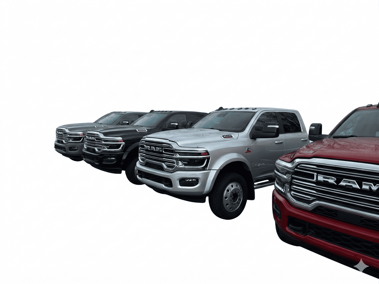 2024 Ram 3500 Limited Crew Cab Gray – Fifth-Wheel Ready Hauler Truck